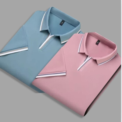 2 pcs Premium Cotton Casual Polo T-Shirt For Men