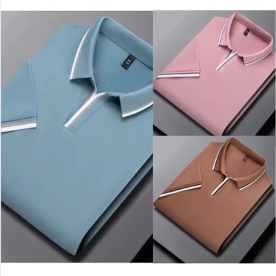 3 pcs Premium Cotton Casual Polo T-Shirt For Men
