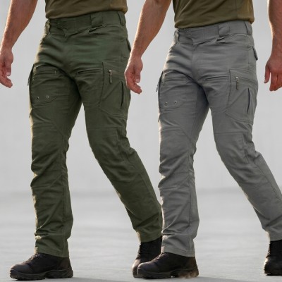 2 Pics Premium Twill Stretch 10 Pocket Pant