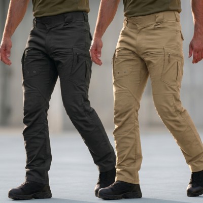 2 Pics Premium Twill Stretch 10 Pocket Pant