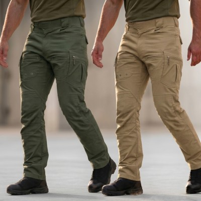 2 Pics Premium Twill Stretch 10 Pocket Pant