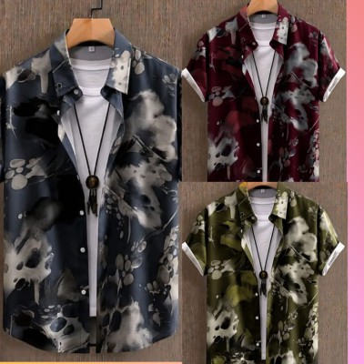 Micro stitch shirt-3pcs